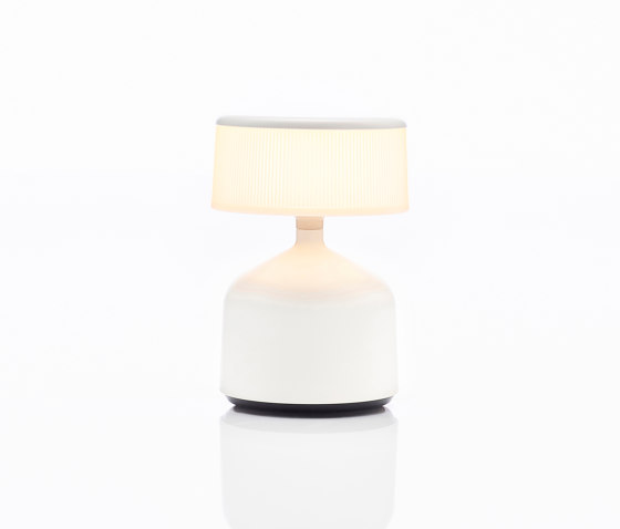 Demoiselle Small | Cylinder Opal | White | Luminaires de table | Imagilights
