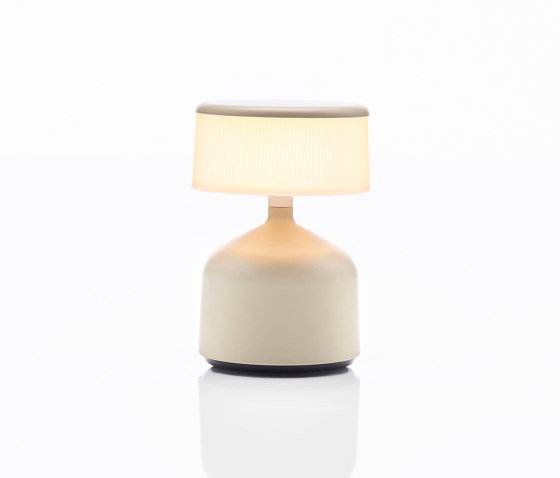 Demoiselle Small | Cylinder Opal | Sand | Luminaires de table | Imagilights