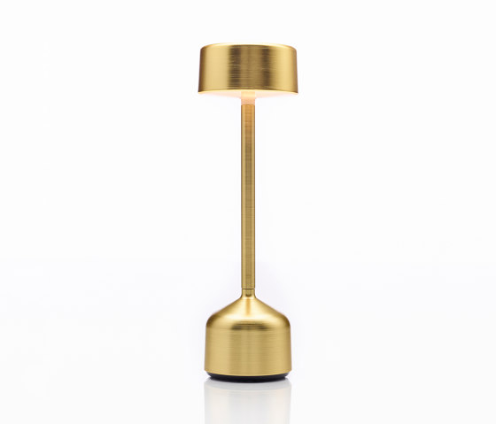 Demoiselle Tall | Cylinder | Yellow Gold | Luminaires de table | Imagilights