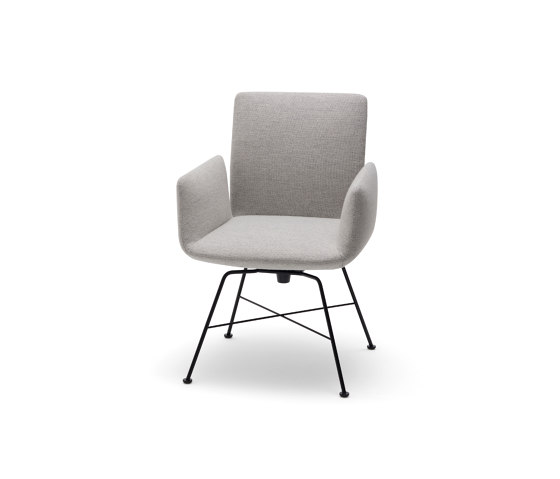 Jalis Swivel Chair, Metal Frame | Sedie | COR Sitzmöbel