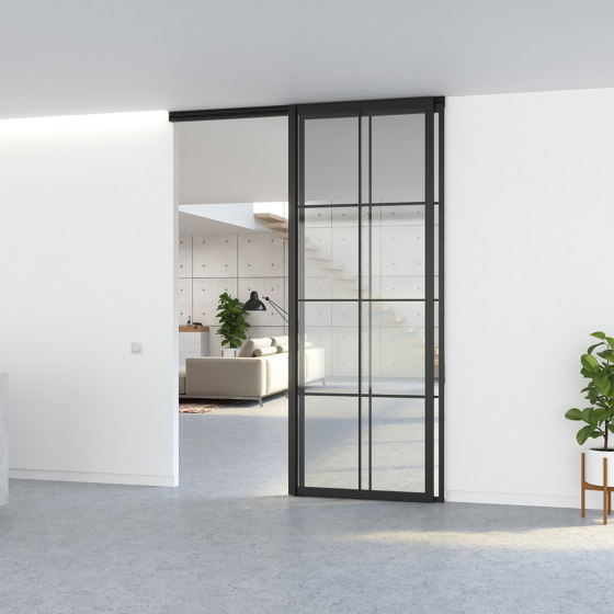 Slideways 5730 | Single door + fixed partition | Internal doors | PortaPivot