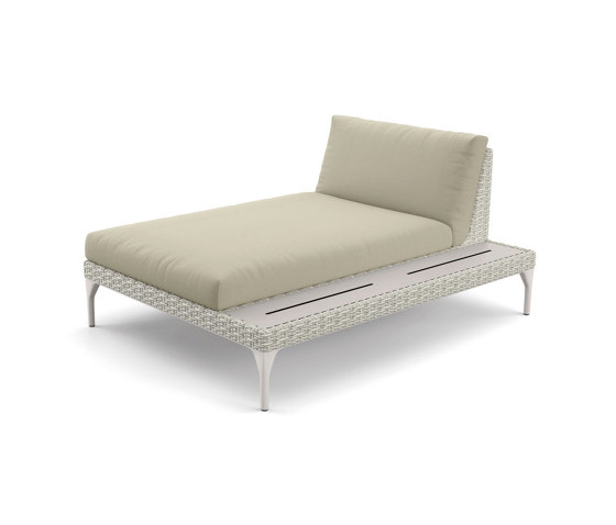 MU Daybed incl. shelf left | Chaise longues | DEDON