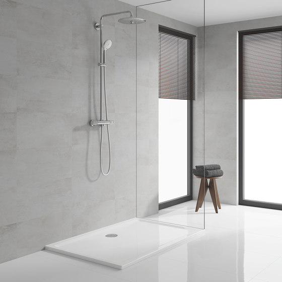 Euphoria System 260 Shower System with thermostatic mixer for wall mounting | Robinetterie de douche | GROHE