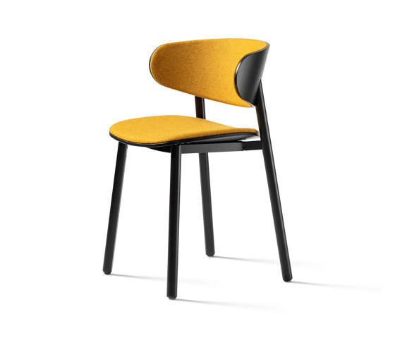 font wooden chair, upholstered | Sedie | Wiesner-Hager