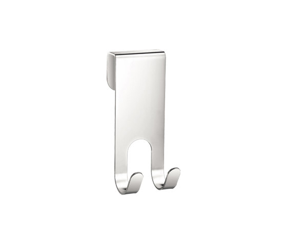 glass door handles & door stoppers | Double glass hook | Estanterías toallas | SANCO