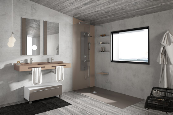 Furniture | Show seat wall | Shower seats | Acquabella