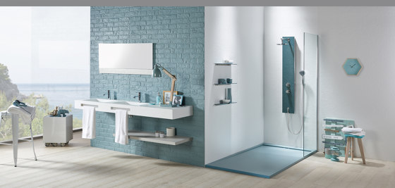 Shower tray | Duo Slate | Shower trays | Acquabella