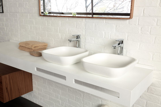 Sink | On-Top Square | Wash basins | Acquabella