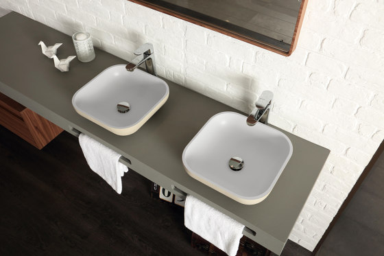 Sink | On-Top Square | Wash basins | Acquabella