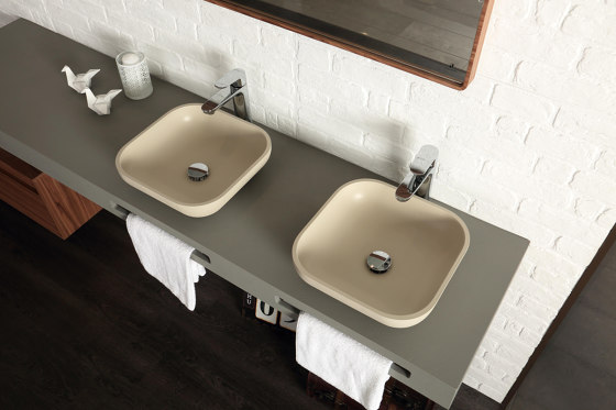 Sink | On-Top Square | Wash basins | Acquabella