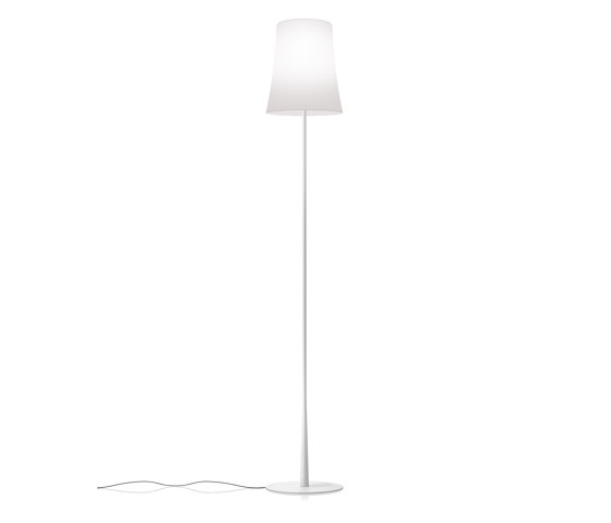 Birdie Easy Floor white | Free-standing lights | Foscarini