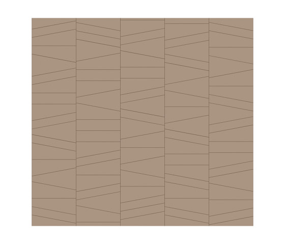 FRAMMENTI Polis Marmo Layout 2 | Leather tiles | Studioart