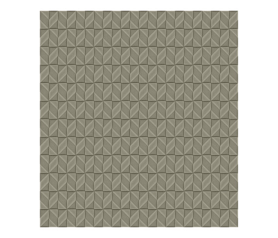LADY N Satin Green Mirror Layout 1 | Leather tiles | Studioart