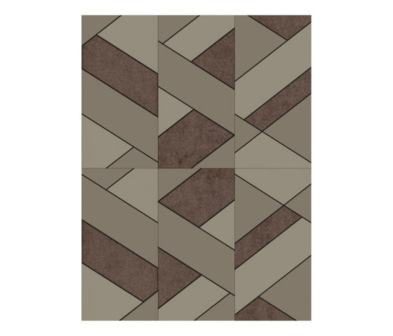 LE MANS Layout A Scheme A by Studioart | Leather tiles