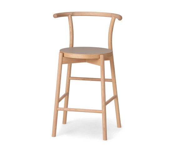 Kotan High Chair - Linoleum | Taburetes de bar | CondeHouse