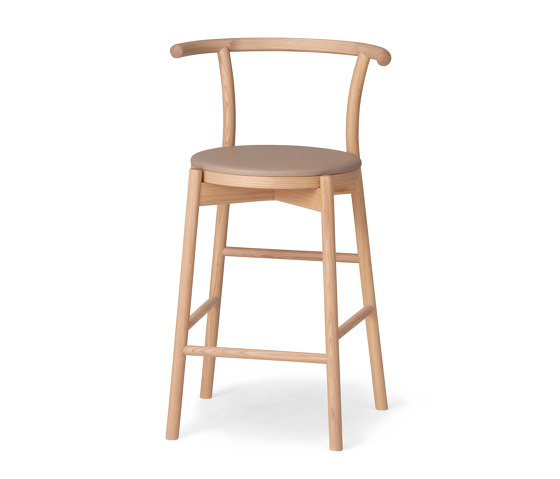 Kotan High Chair - Upholstered | Taburetes de bar | CondeHouse