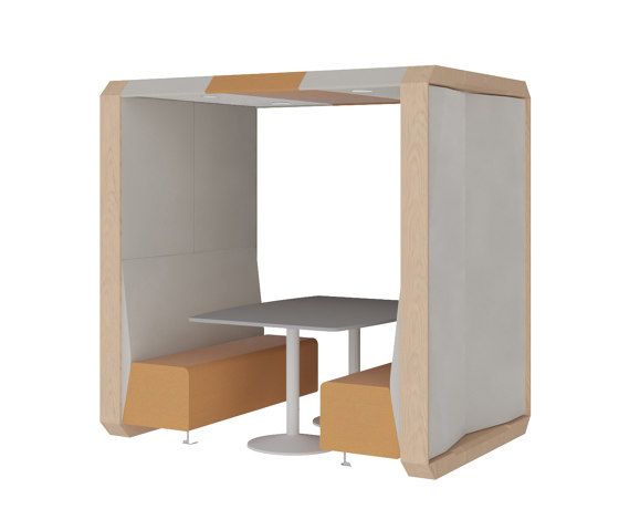Open Meeting Box | Sound absorbing architectural systems | The Meeting Pod