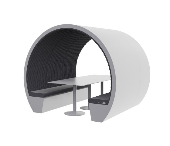 6 Person Open Meeting Pod | Sound absorbing architectural systems | The Meeting Pod