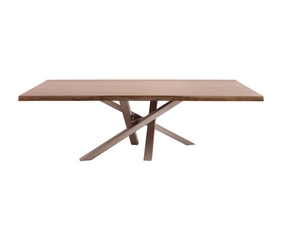 Shangai Tisch aus Holz 50 Mm | Esstische | Riflessi