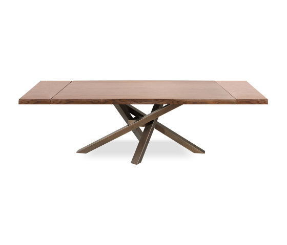 Shangai Wooden Top Table Th.50Mm | Dining tables | Riflessi