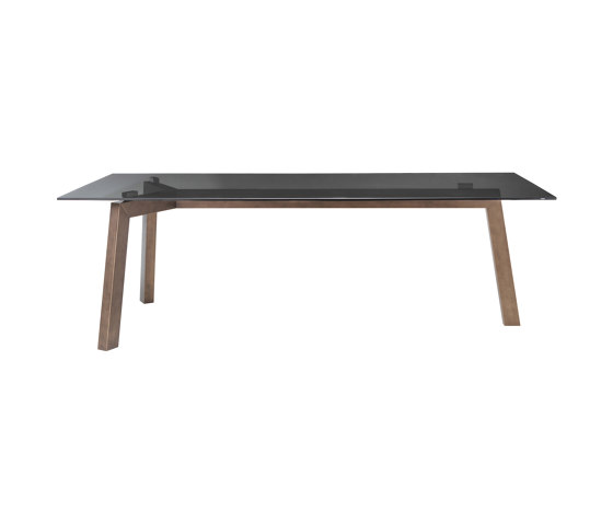 Treble Glass Top Table | Dining tables | Riflessi