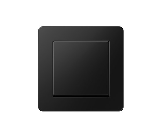 A Flow | switch matt graphite black | interuttori pulsante | JUNG