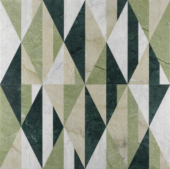 Opus | Tangram aloe | Natural stone panels | Lithos Design