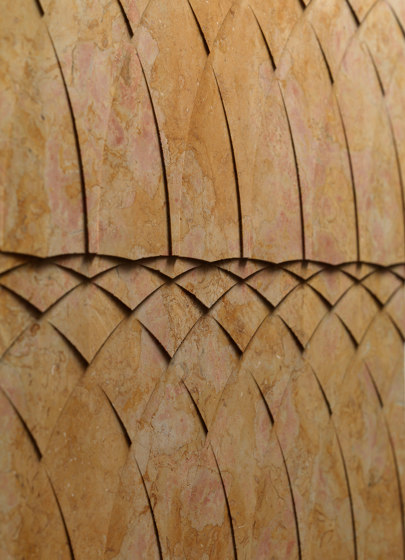 Pietre Incise | Volta | Panneaux en pierre naturelle | Lithos Design