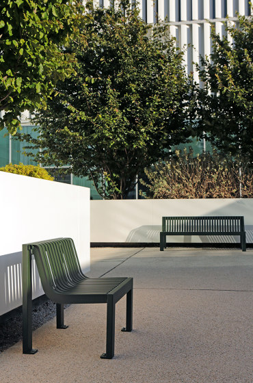 Synergie Bench Seat | Chairs | Univers et Cité - Mobilier urbain