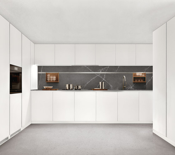 Thea, Layout 02 | Fitted kitchens | Arclinea