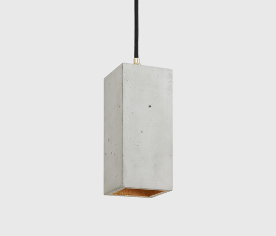 [B2] Concrete & Gold - Silver - Copper | Suspended lights | GANTlights