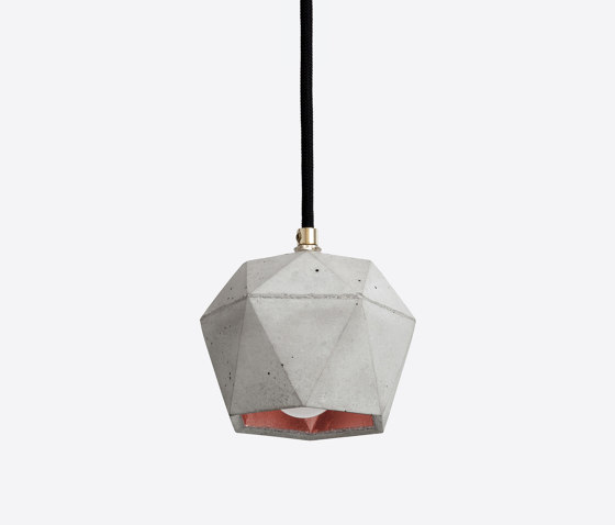 [T2] Concrete & Gold - Silver - Copper | Suspended lights | GANTlights