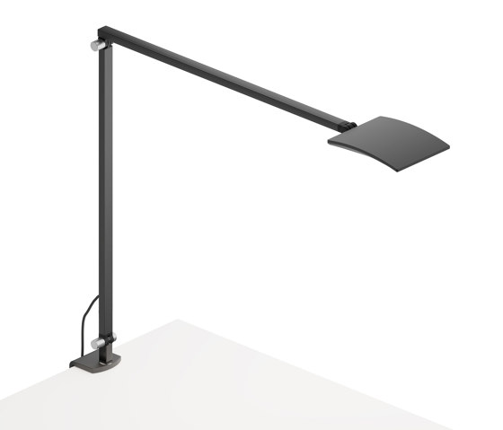 Mosso Pro Desk Lamp with desk clamp, Metallic Black | Lampade tavolo | Koncept