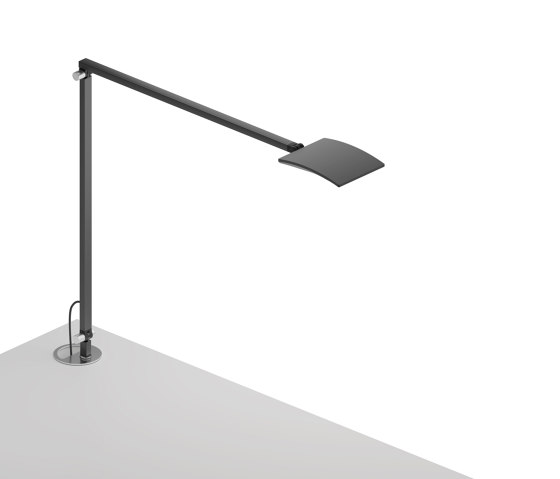 Mosso Pro Desk Lamp with grommet mount, Metallic Black | Lámparas de sobremesa | Koncept