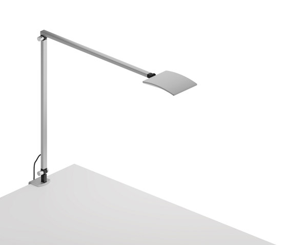 Mosso Pro Desk Lamp with desk clamp, Silver | Table lights | Koncept