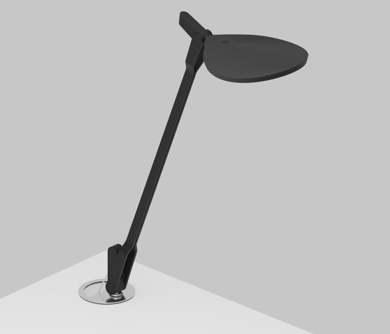 Splitty Desk Lamp with grommet mount, Matte Black | Lámparas de sobremesa | Koncept