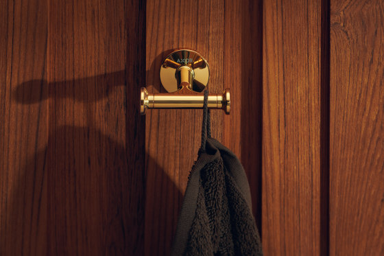 AXOR Universal Circular Accessories Towel hook double | Estanterías toallas | AXOR