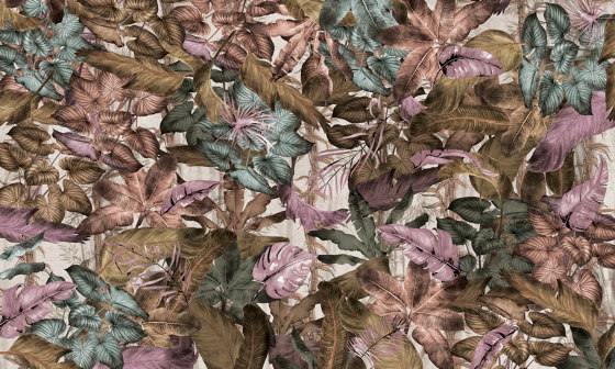 AP Contract | Digital Printed Wallpaper | Leaves DD120551 | Wandbeläge / Tapeten | Architects Paper