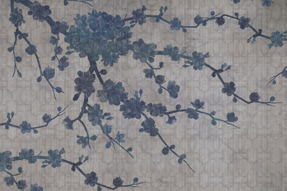 AP Contract | Digital Printed Wallpaper | Blue Blossom DD120556 | Revêtements muraux / papiers peint | Architects Paper