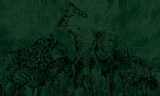 AP Contract | Digital Printed Wallpaper | Wildlife DD120583 | Wall coverings / wallpapers | Architects Paper