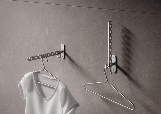 Clothes vent Projection 28.3 cm | Hook rails | PHOS Design