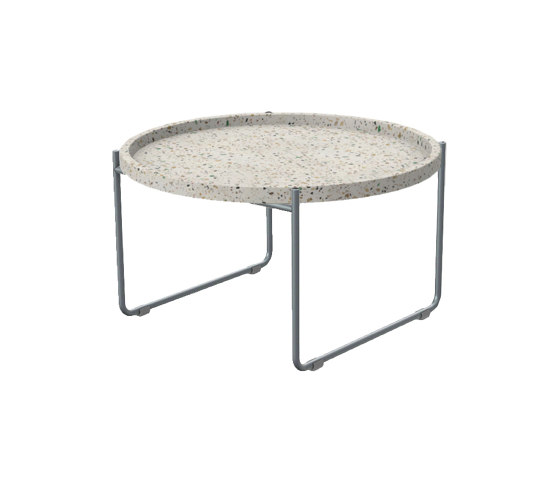 Terrazzo Table Frame Aluminium Grey | Couchtische | Trimm Copenhagen