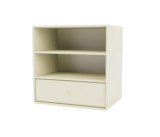 Montana Mini | 1005 with shelves and one tray drawer | Shelving | Montana Furniture