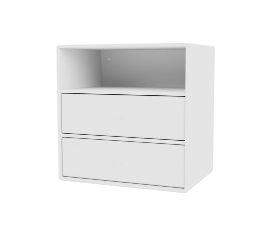 Montana Mini | 1006 with shelves and two tray drawers | Estantería | Montana Furniture