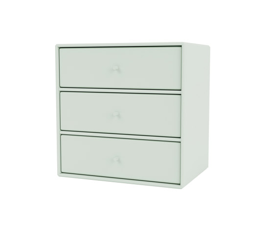 Montana Mini | 1007 three tray drawers | Shelving | Montana Furniture
