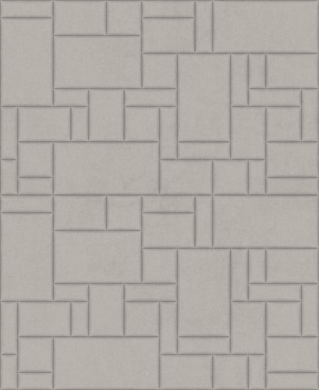 PATTERN 6 Velluto Greige | Leather tiles | Studioart