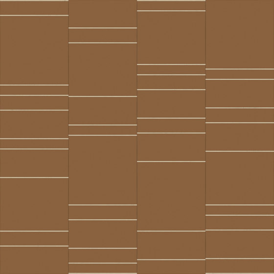 RYDER Leatherwall City Cognac Layout B | Leather tiles | Studioart