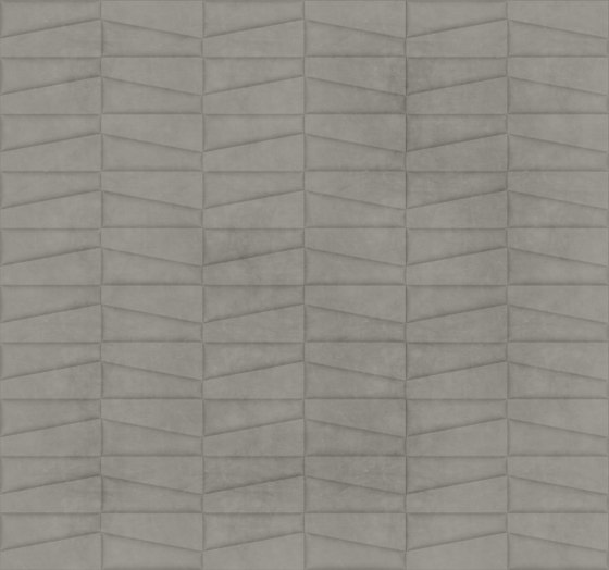 TRAPEZIO Waternatural Steel Layout B by Studioart | Leather tiles