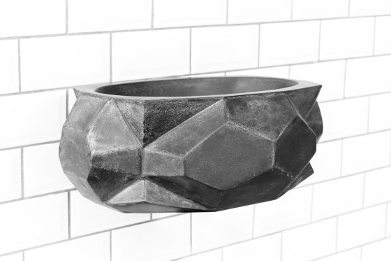 Diamond Piccola Dusk Grey Concrete Basin - Sink - Vessel - Washbasin | Wash basins | ConSpire