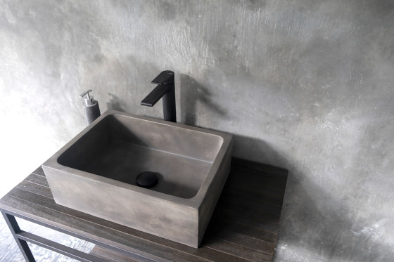 Florentina Dusk Grey Concrete Basin - Sink - Vessel - Washbasin | Wash basins | ConSpire